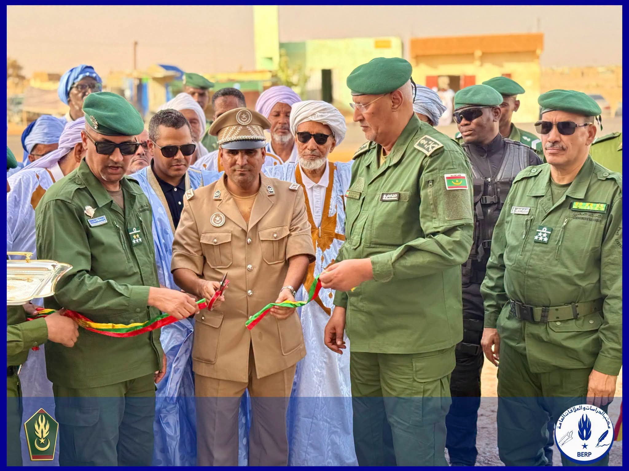 تدشين المقر الجديد لمركز الدرك الوطني بأغشوركيت التابع لكتيبة الدرك الوطني بألاك