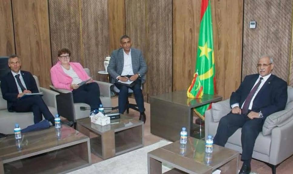 رئيس الجمعية الوطنية يستقبل كاتبة الدولة البرلمانية لدى وزيرة العدل الالمانية